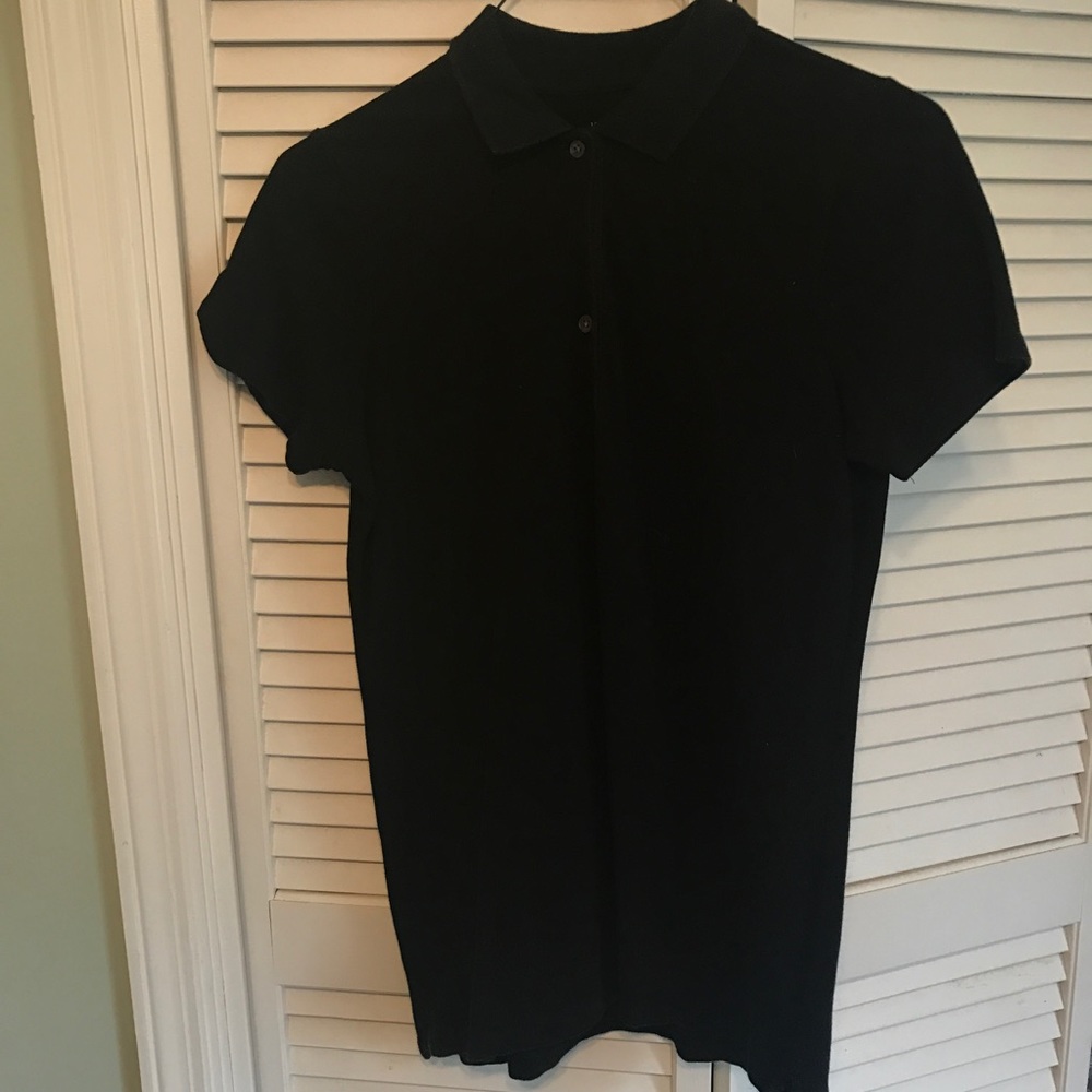 JCrew Classic Black Polo
